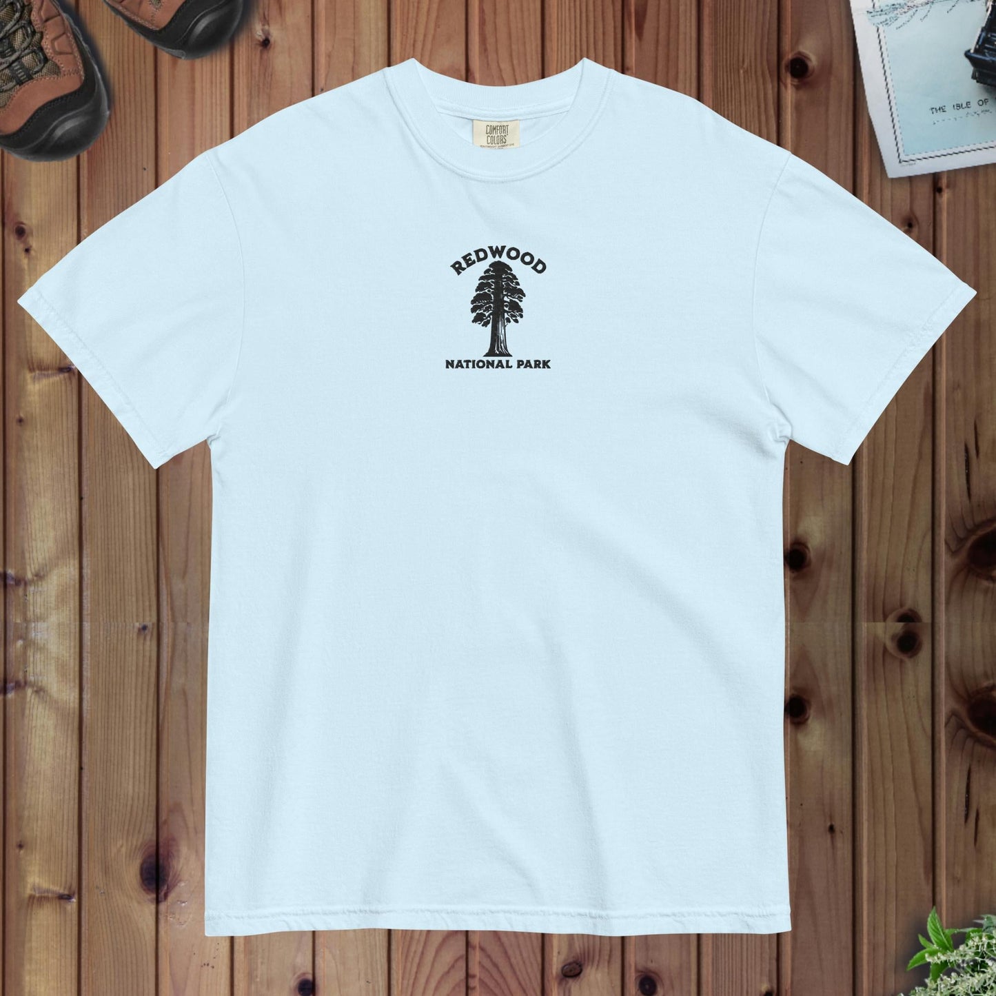 Redwood National Park Premium Embroidered T-shirt - Parks ApparelT-Shirt