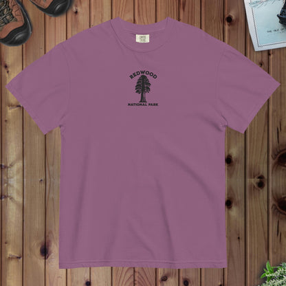 Redwood National Park premium embroidered t-shirt detail or alternate product view