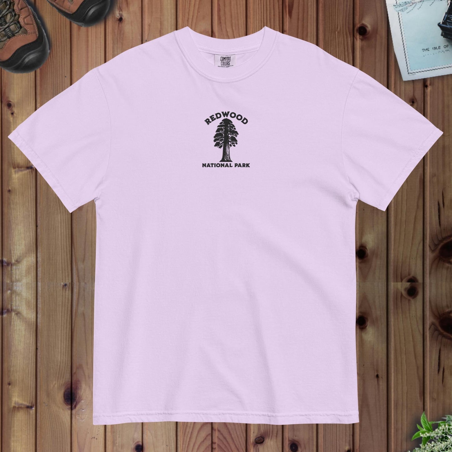 Redwood National Park Premium Embroidered T-shirt - Parks ApparelT-Shirt