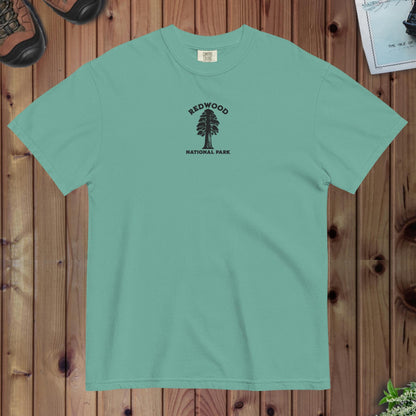 Redwood National Park premium embroidered t-shirt detail or alternate product view