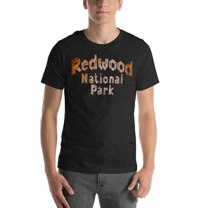 Redwood National Park wood t-shirt alternate apparel color or product angle