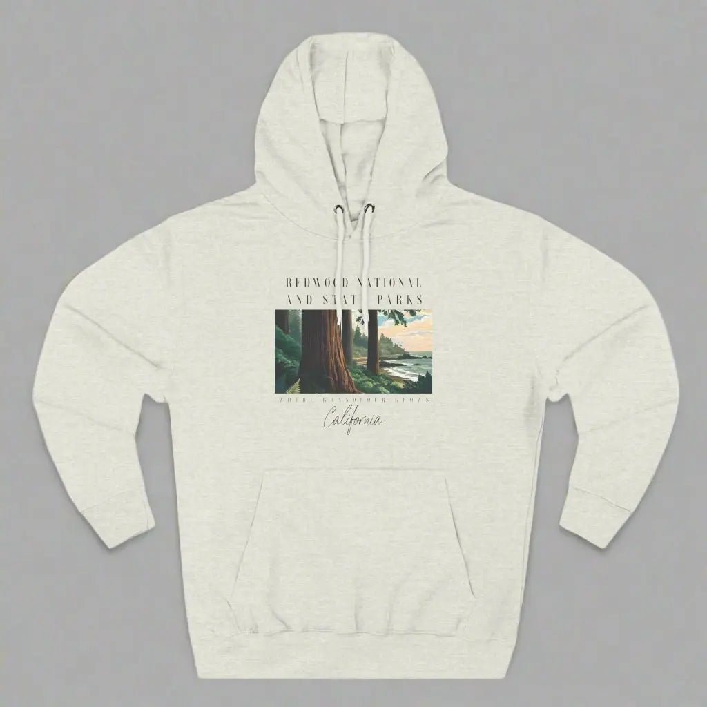 Redwood State and National Parks Fleece Hoodie - Parks ApparelHoodie