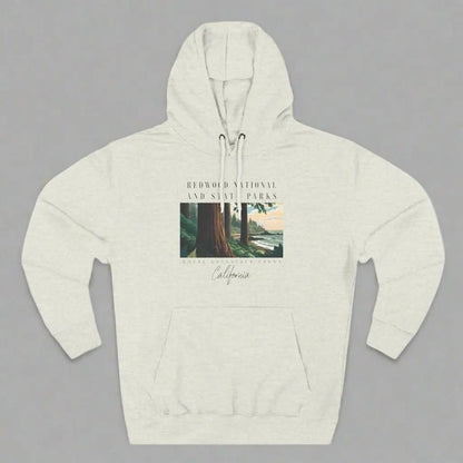 Redwood State and National Parks Fleece Hoodie - Parks ApparelHoodie