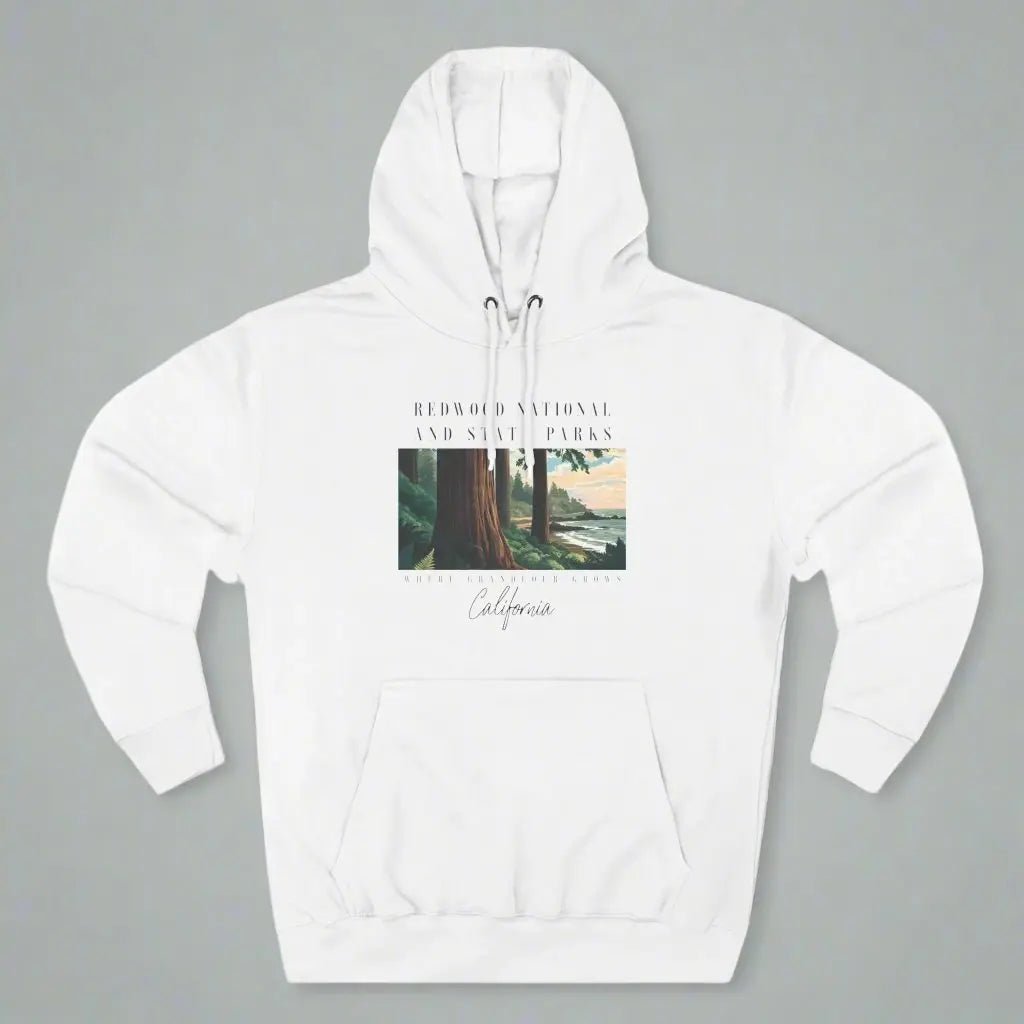 Redwood State and National Parks Fleece Hoodie - Parks ApparelHoodie