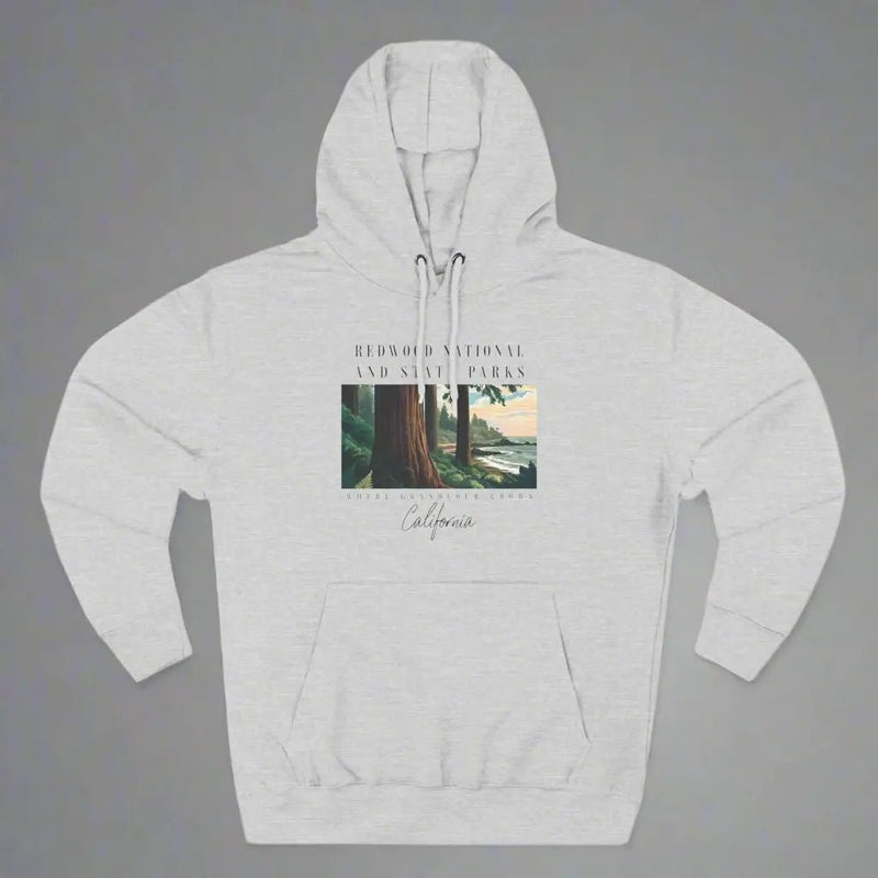 Redwood State and National Parks Fleece Hoodie - Parks ApparelHoodie