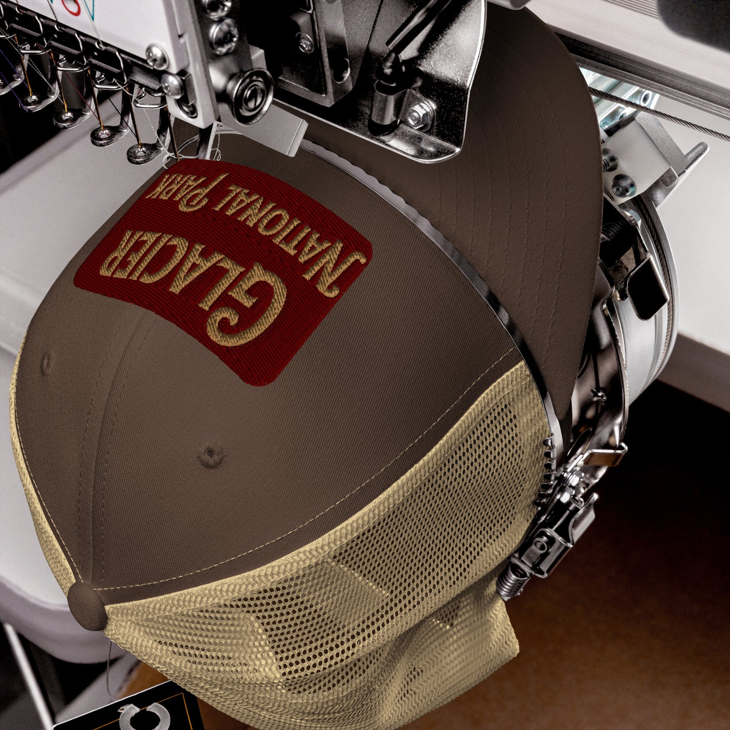 Glacier Embroidered National Park Trucker Hat Park Service Apparel