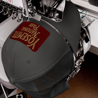 Yosemite Embroidered National Park Trucker Hat hat Park Service Apparel