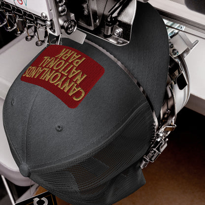 Canyonlands National Park Sign Embroidered Trucker Hat hat Park Service Apparel