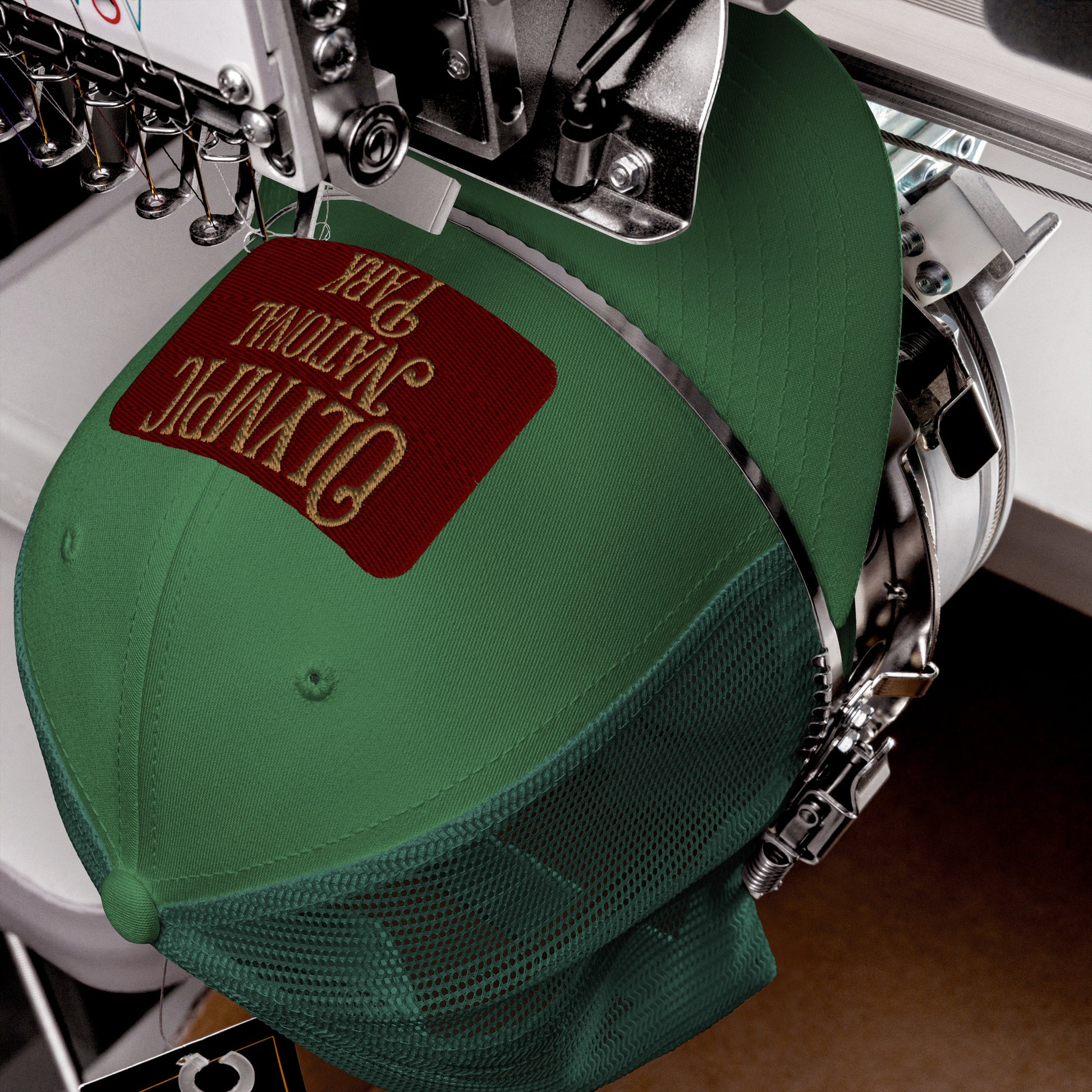 Olympic Embroidered National Park Trucker Hat hat Park Service Apparel