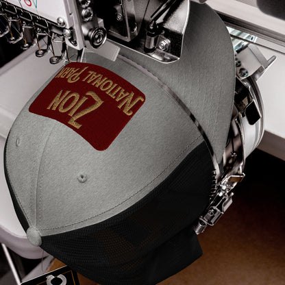 Zion National Park Sign Trucker Cap hat Park Service Apparel