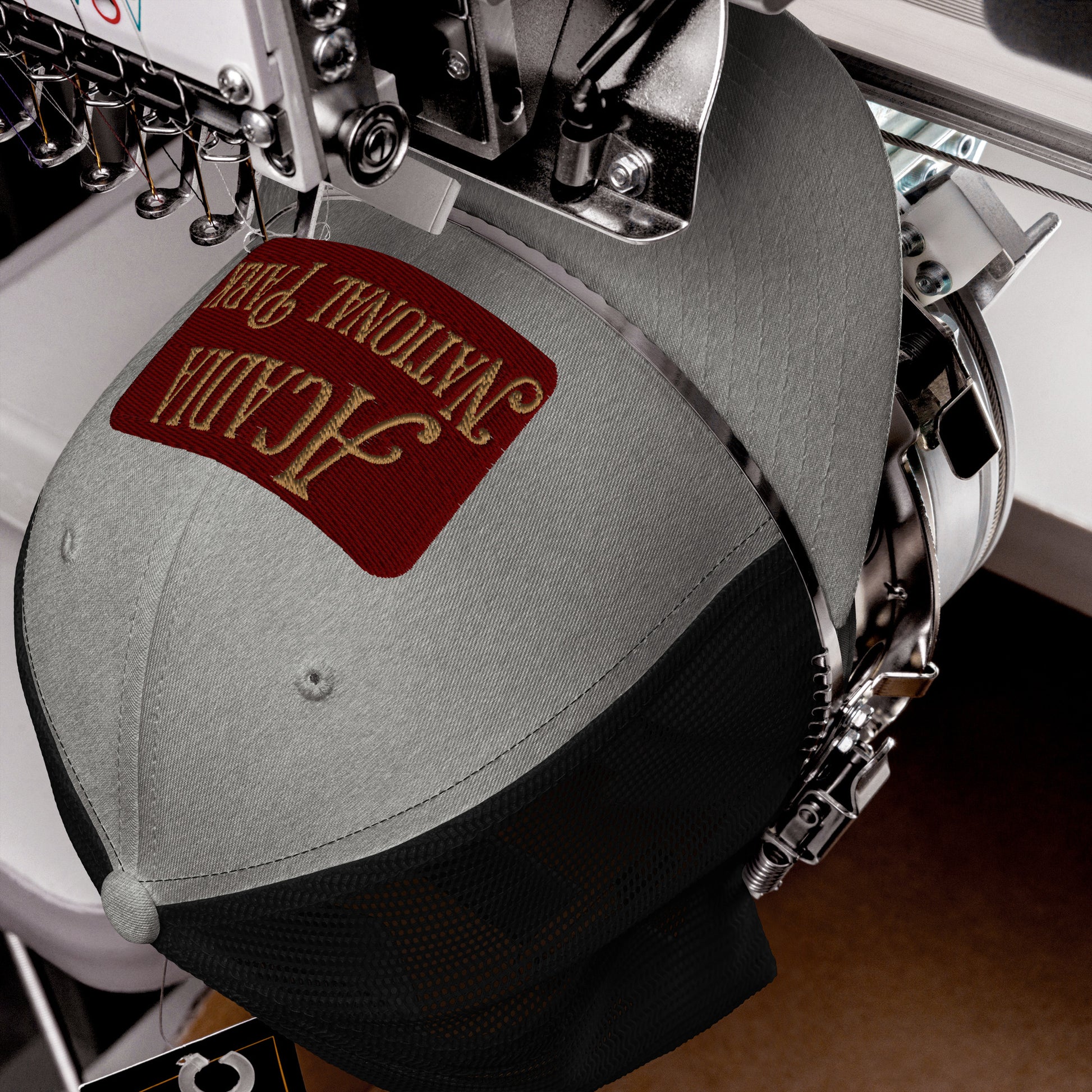 Acadia National Park Embroidered Trucker Hat hat Park Service Apparel