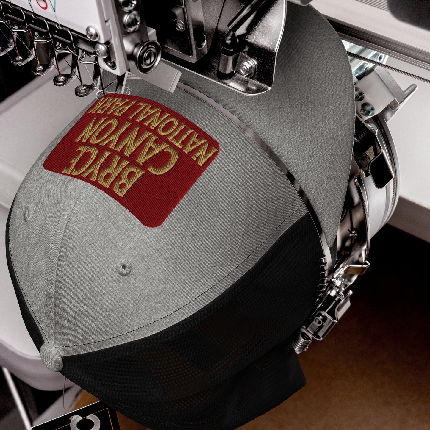 Bryce Canyon National Park Sign Embroidered Trucker Hat hat Park Service Apparel