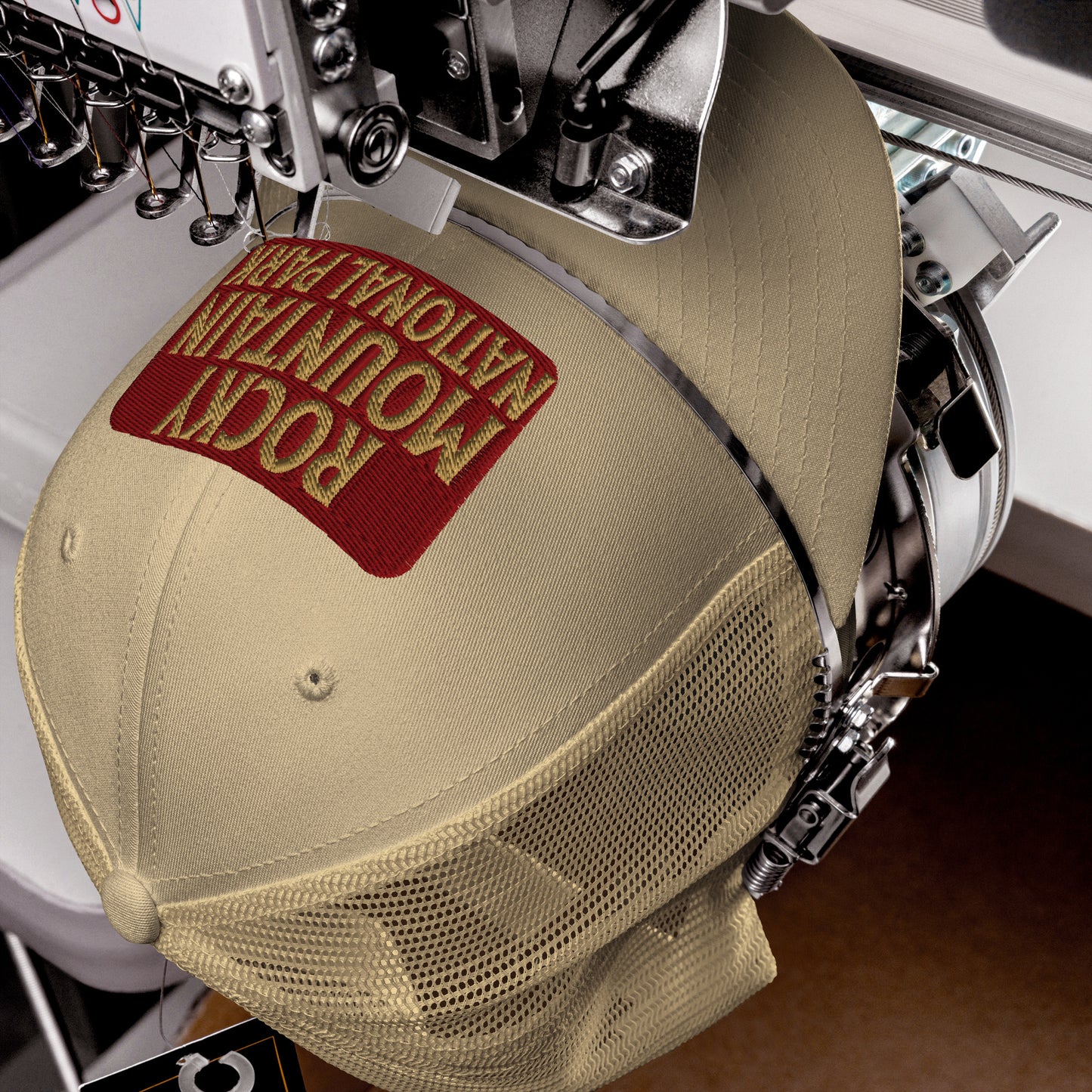 Rocky Mountain National Park Embroidered Trucker Hat hat Park Service Apparel