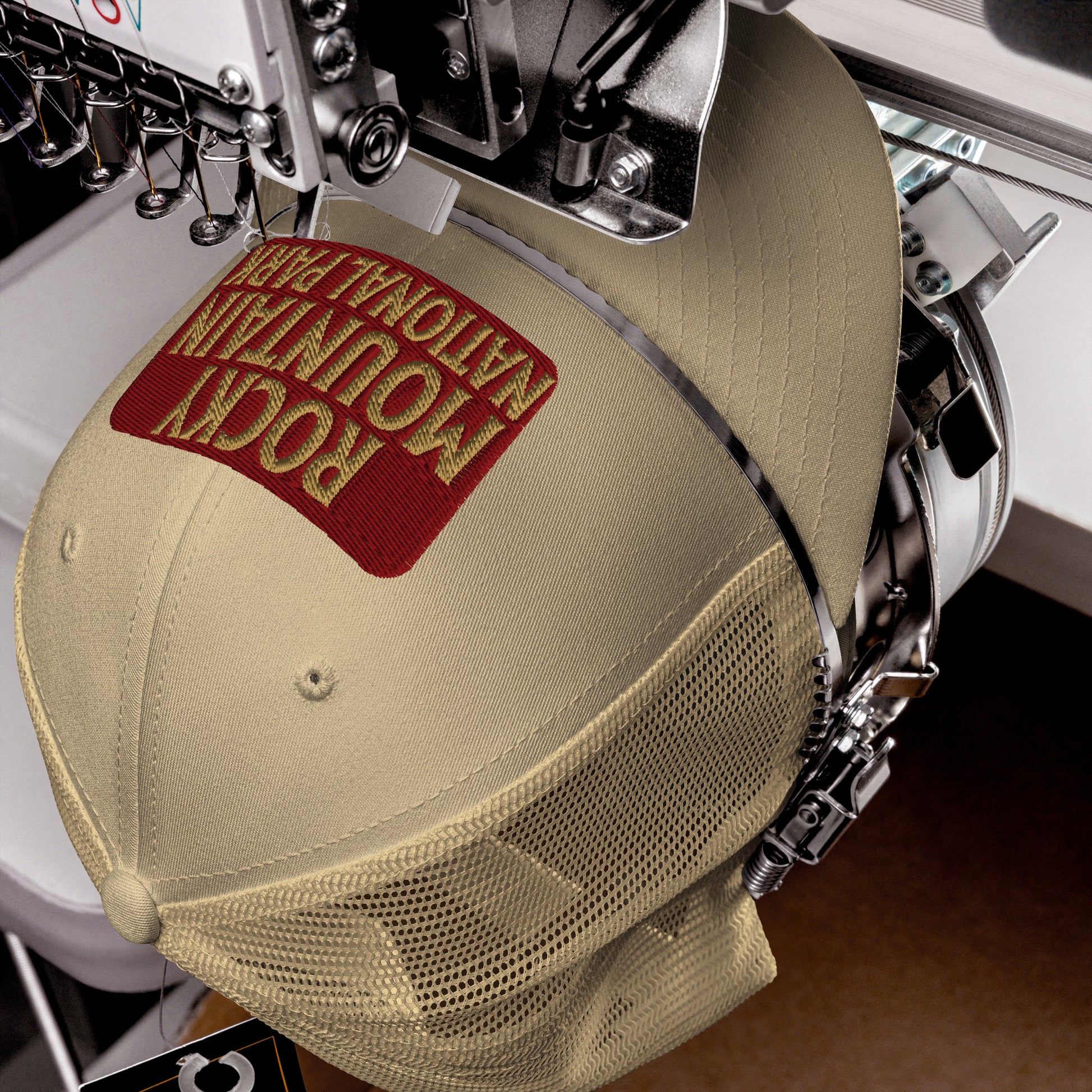 Rocky Mountain National Park Embroidered Trucker Hat hat Park Service Apparel