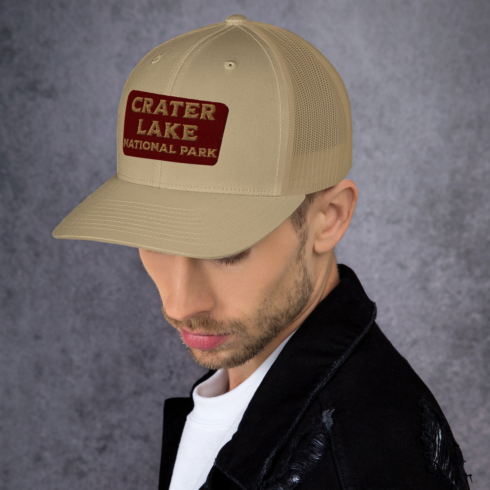 Crater Lake National Park Embroidered Trucker Hat hat Park Service Apparel