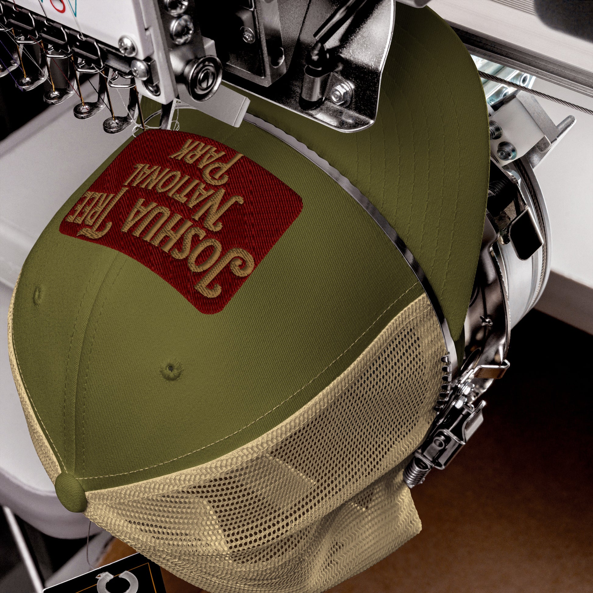 Joshua Tree National Park Embroidered Trucker Cap hat Park Service Apparel