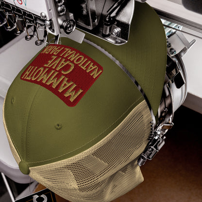 Mammoth Cave National Park Embroidered Trucker Hat hat Park Service Apparel