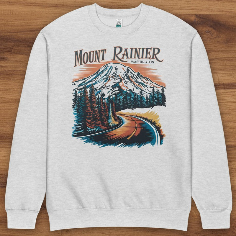 Road to Rainier crewneck sweatshirt primary product view