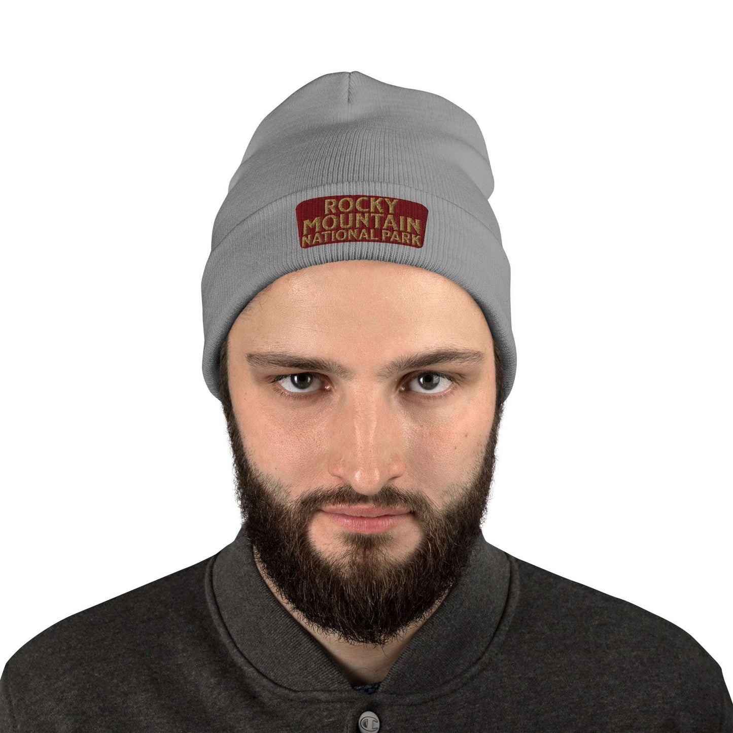 Rocky Mountain Embroidered Beanie - Parks Apparel