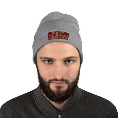 Rocky Mountain Embroidered Beanie - Parks Apparel