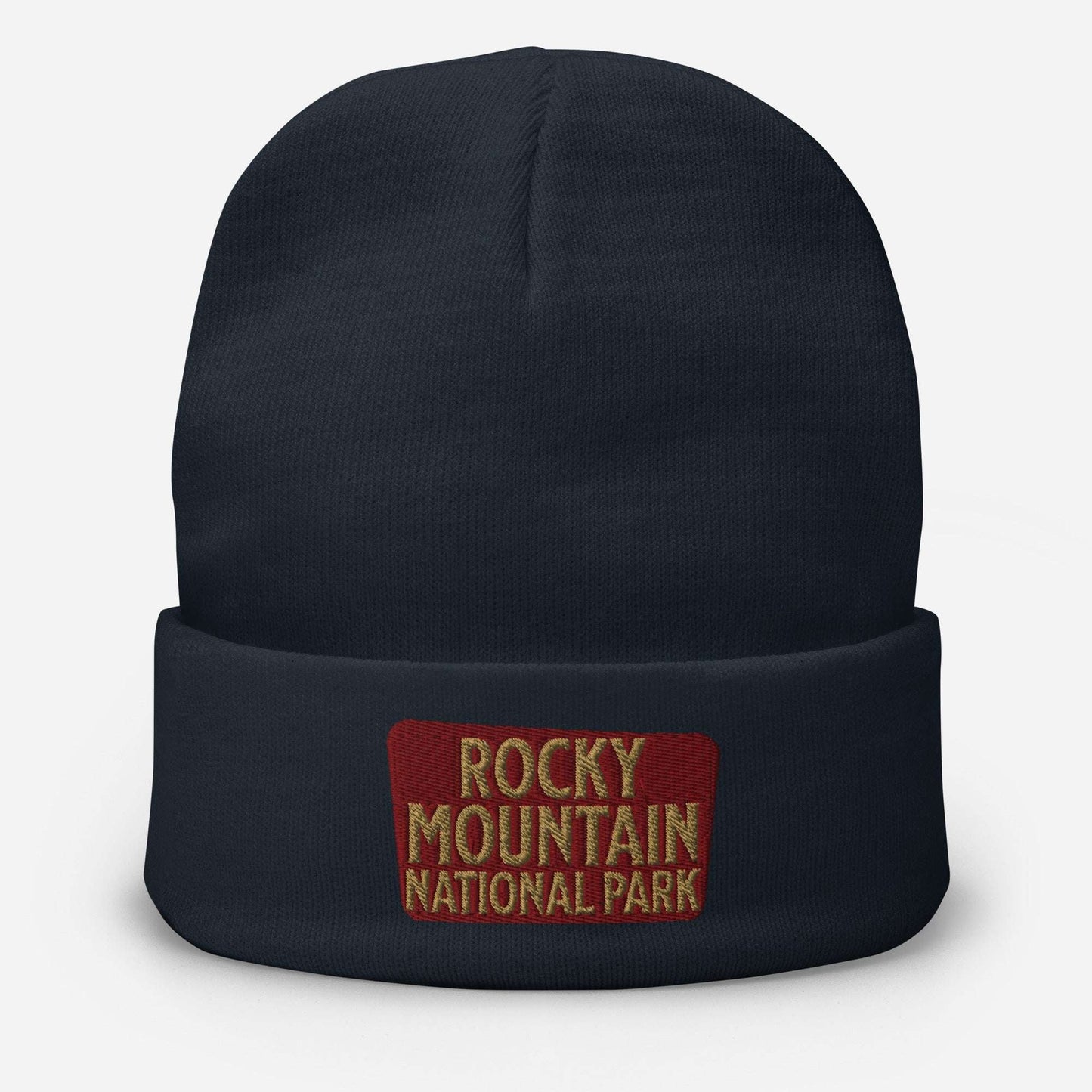 Rocky Mountain Embroidered Beanie - Parks Apparel