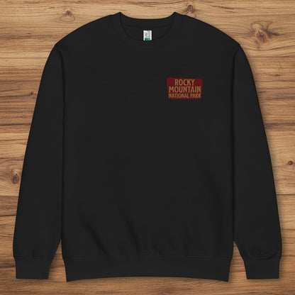 Rocky Mountain National Park crewneck sweatshirt primary product view