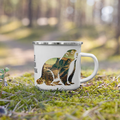 Rocky Mountain National Park Marmot Camp Mug - Parks Apparel