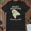 Rocky Mountain National Park Topo T-shirt