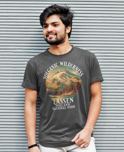 Lassen Volcanic National Park Unisex T-Shirt T-Shirt Printify