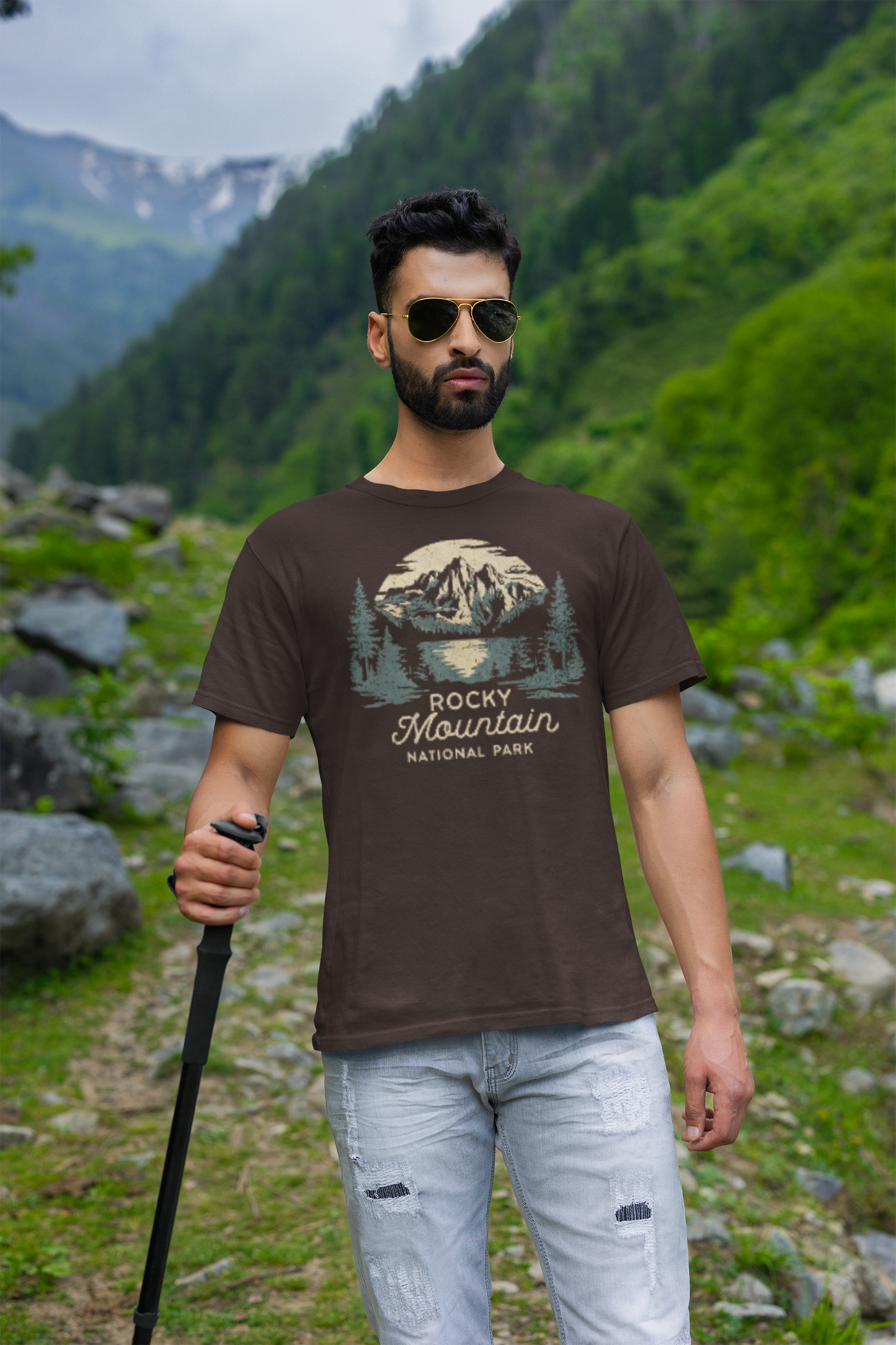 Rocky Mountain National Park Unisex T-Shirt T-Shirt Printify