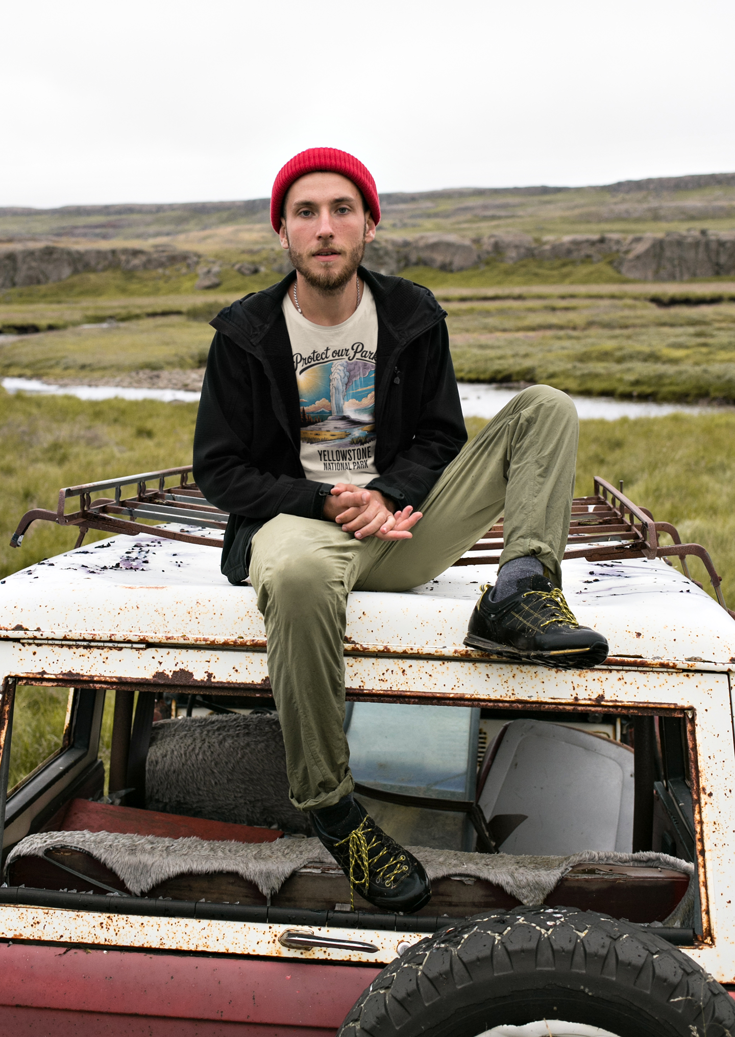 Protect Our Parks Yellowstone Unisex T-Shirt T-Shirt Printify