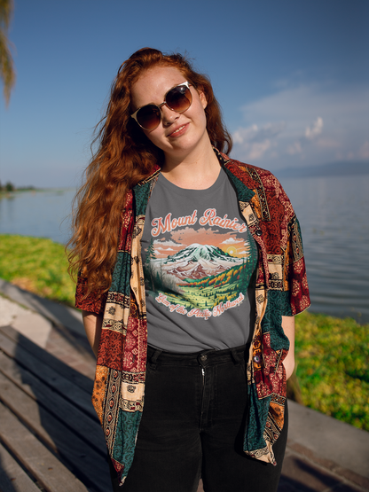 Mount Rainier Gem Unisex T-Shirt T-Shirt Printify