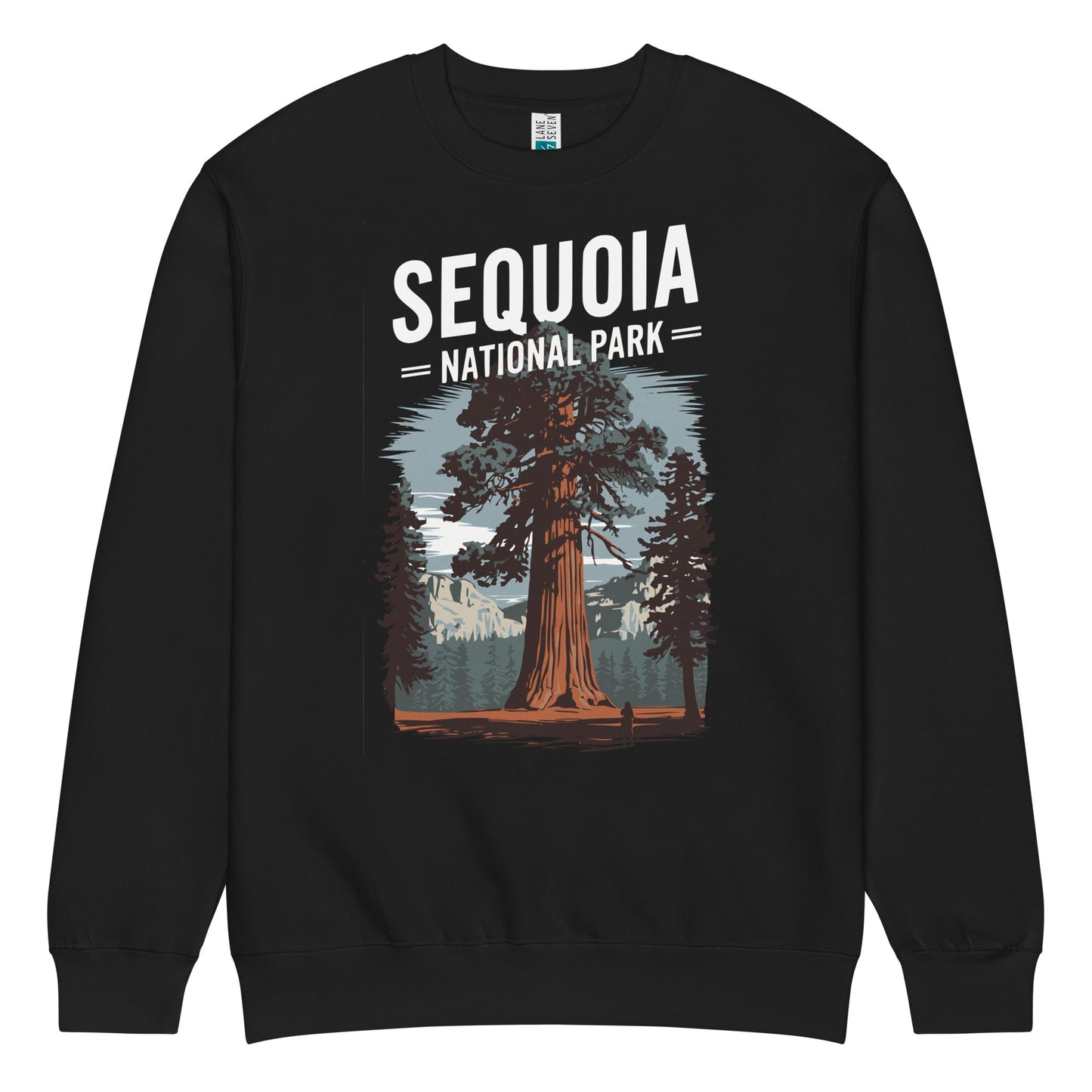 Sequoia crewneck sweatshirt alternate apparel color or product angle