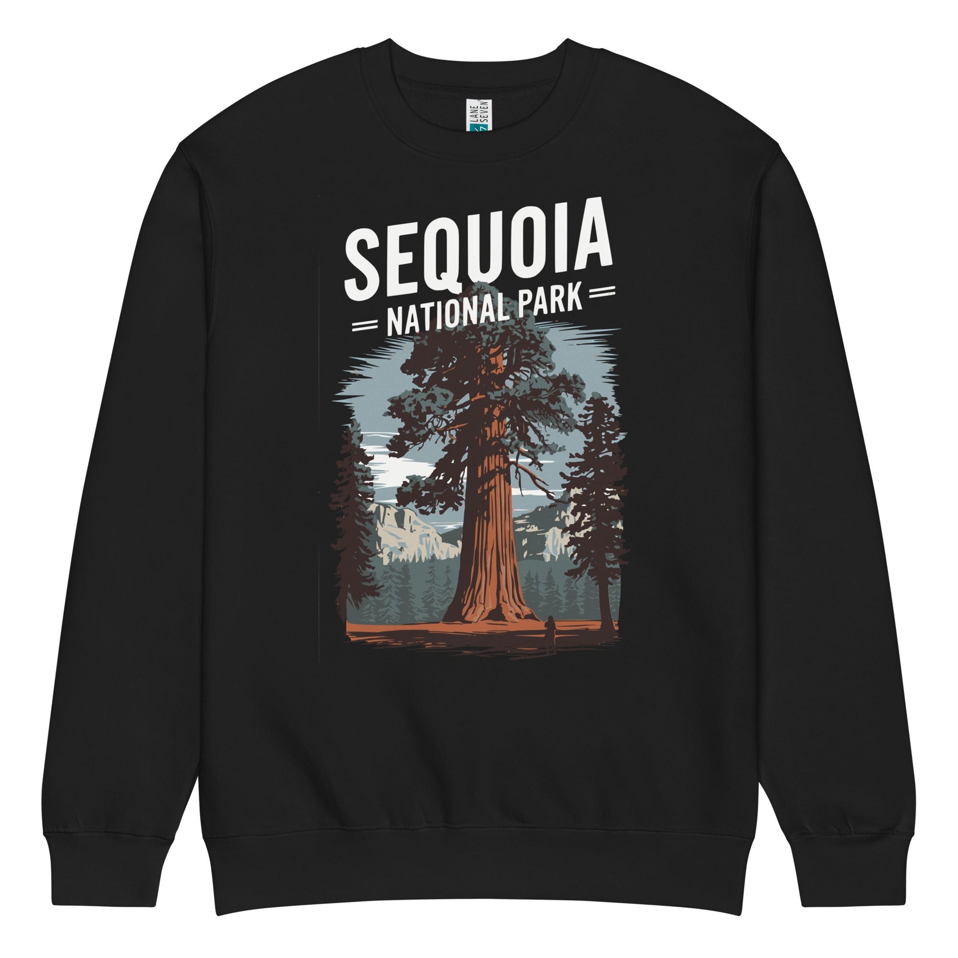 Sequoia crewneck sweatshirt alternate apparel color or product angle