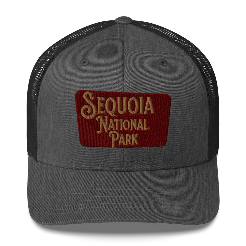 Sequoia Embroidered National Park Trucker Hat - Parks Apparelhat