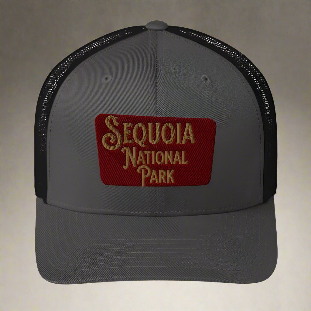 Sequoia Embroidered National Park Trucker Hat - Parks Apparelhat