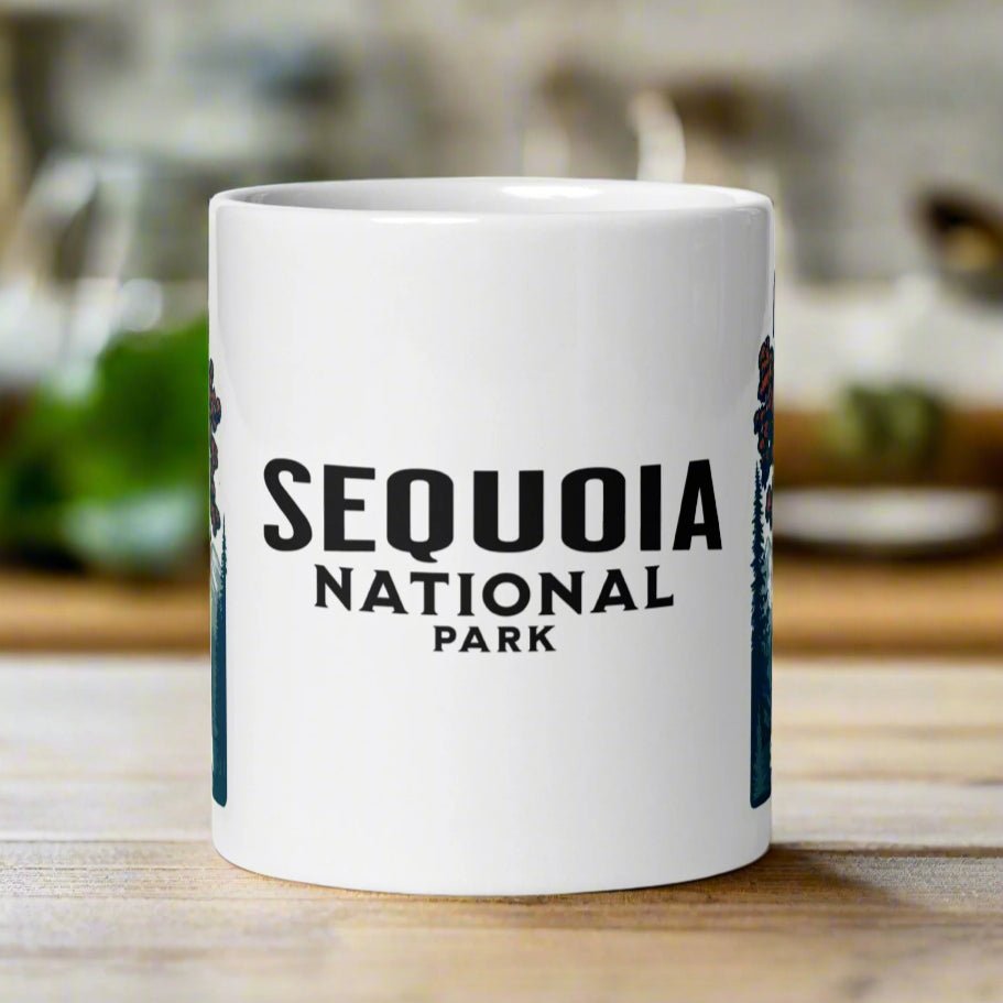 Sequoia National Park big tree mug design detail or product variation
