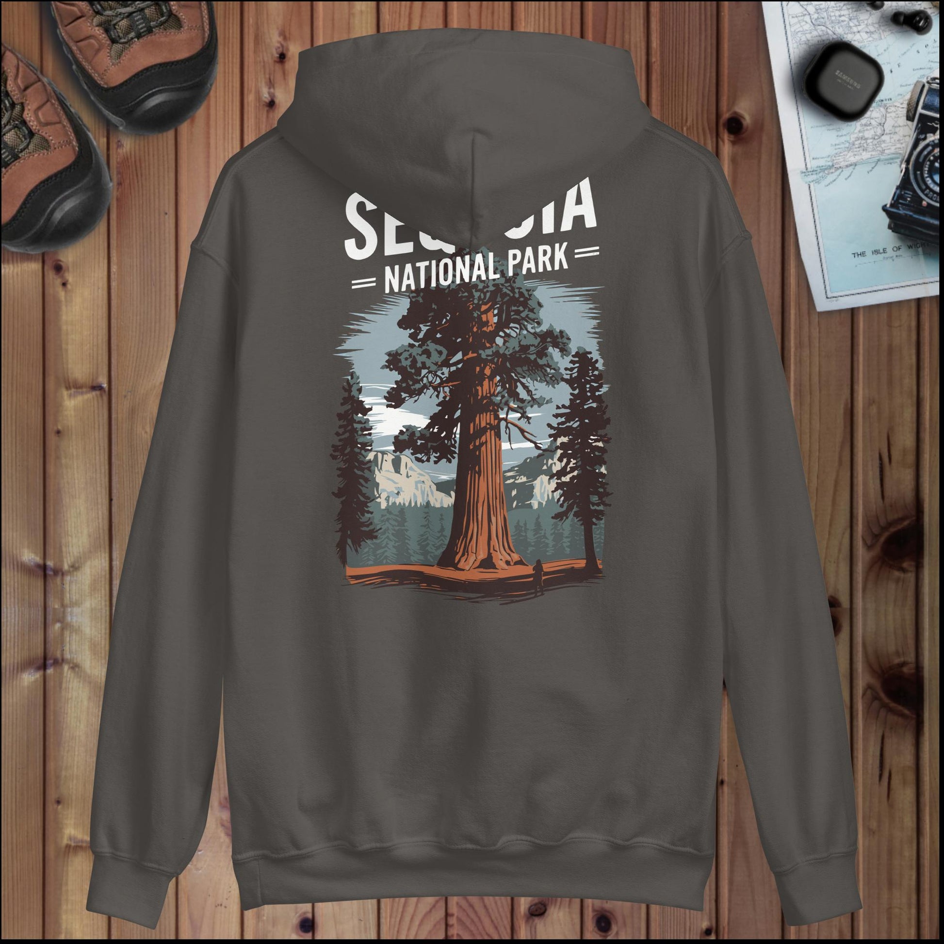 Sequoia National Park hoodie alternate apparel color or product angle