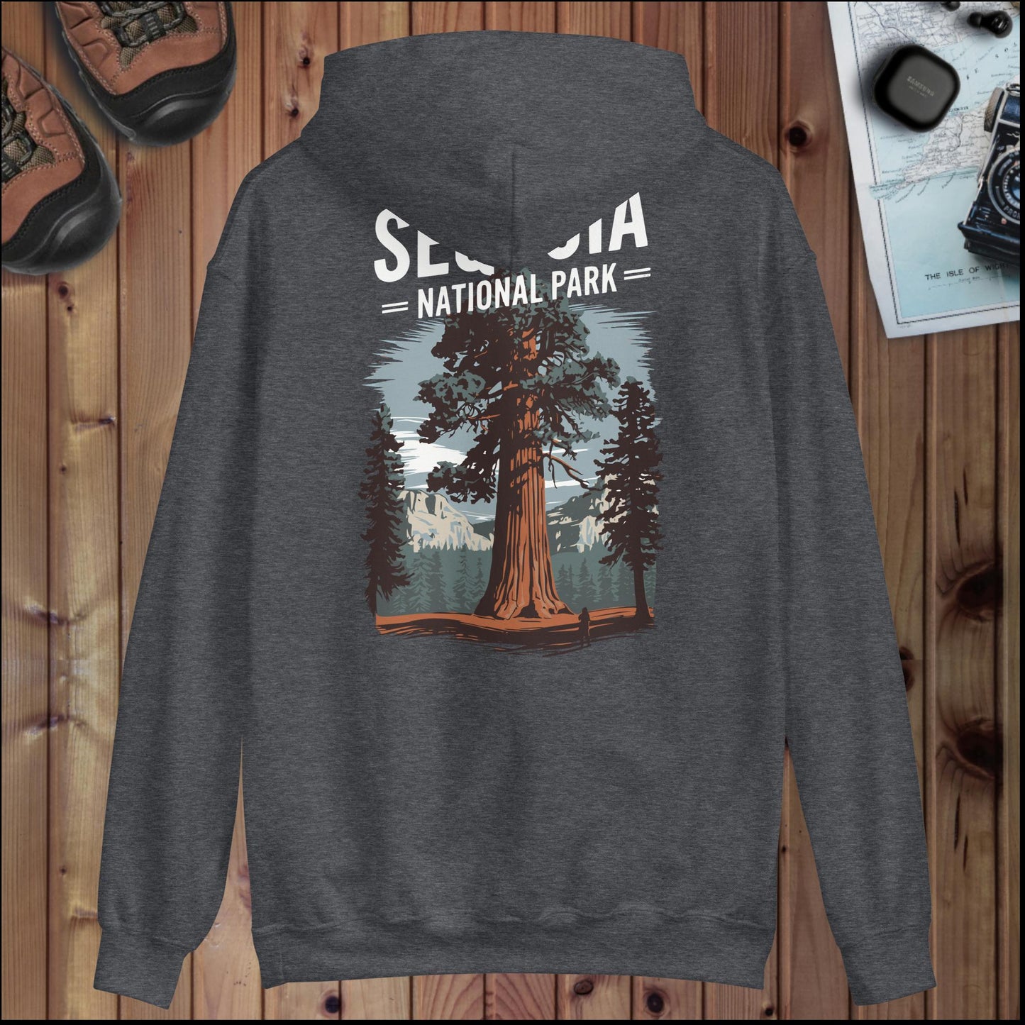 Sequoia National Park hoodie detail or alternate product view