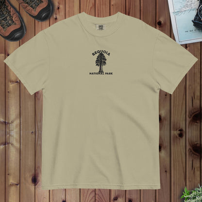 Sequoia National Park Premium Embroidered T-shirt - Parks ApparelT-Shirt