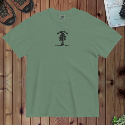 Sequoia National Park Premium Embroidered T-shirt - Parks ApparelT-Shirt
