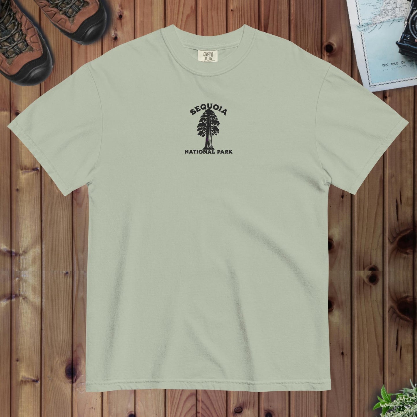 Sequoia National Park Premium Embroidered T-shirt - Parks ApparelT-Shirt
