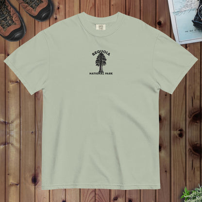Sequoia National Park Premium Embroidered T-shirt - Parks ApparelT-Shirt