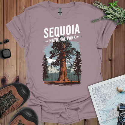 Sequoia National Park graphic t-shirt detail or alternate product view