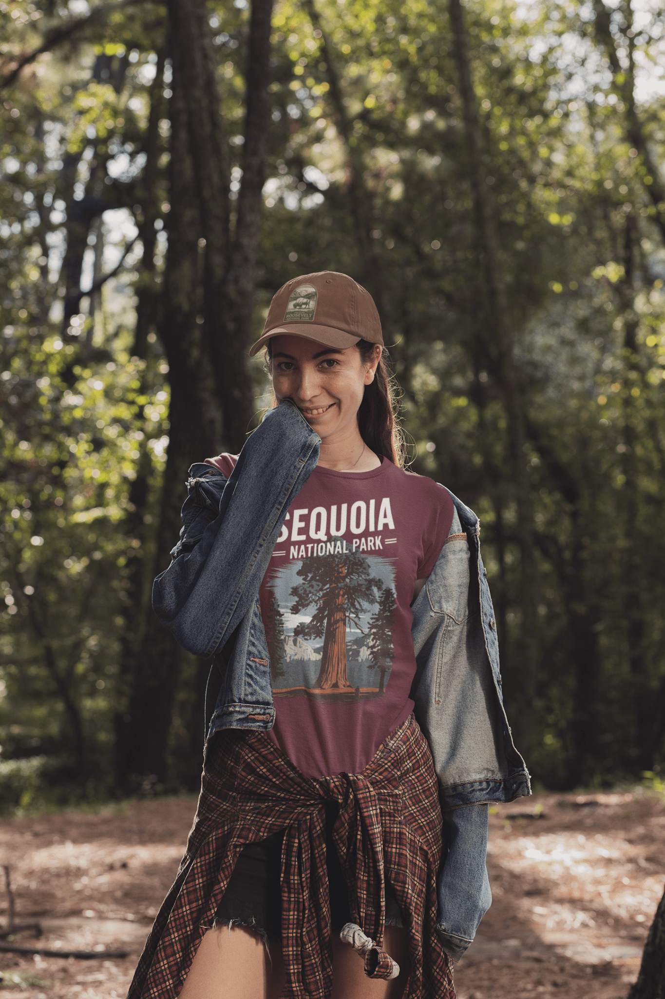 Sequoia National Park graphic t-shirt detail or alternate product view