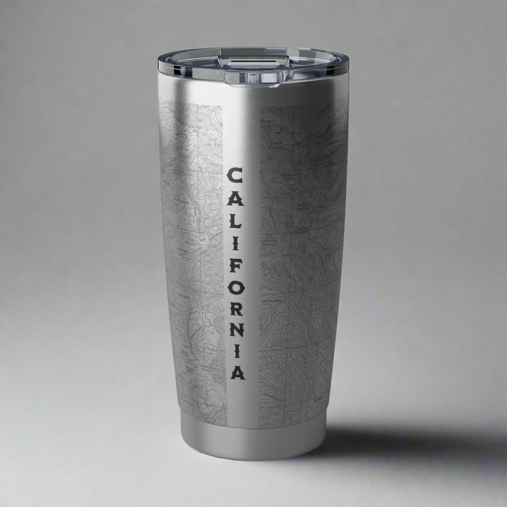 Sequoia National Park Topographic Tumbler 20oz - Parks ApparelMug