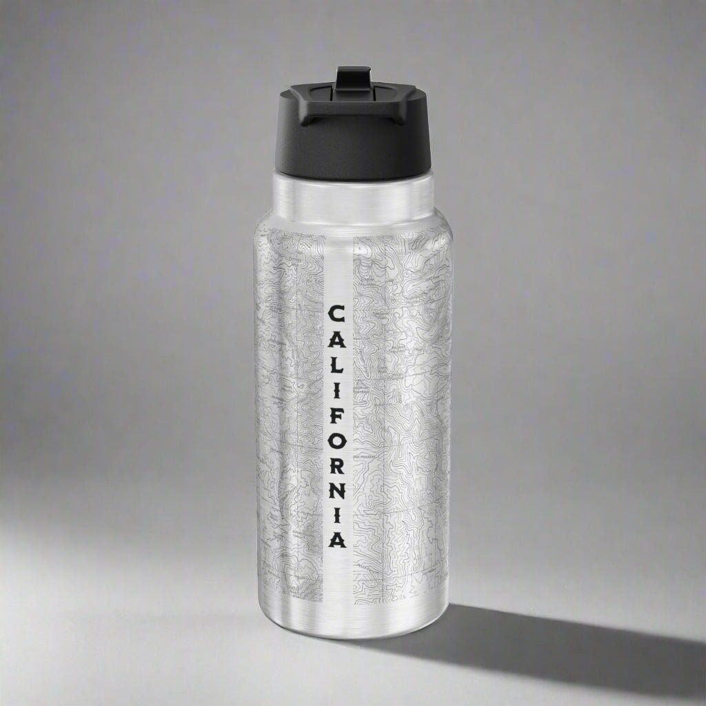 Sequoia Topographic Water Bottle Tumbler - Parks ApparelMug