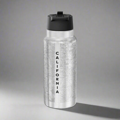Sequoia Topographic Water Bottle Tumbler - Parks ApparelMug