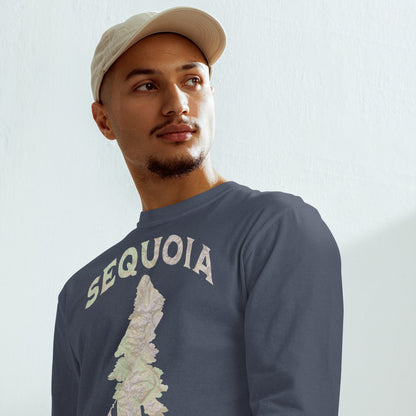 Sequoia Tree Heavyweight Long Sleeve Topo Tee - Parks ApparelLong - sleeve