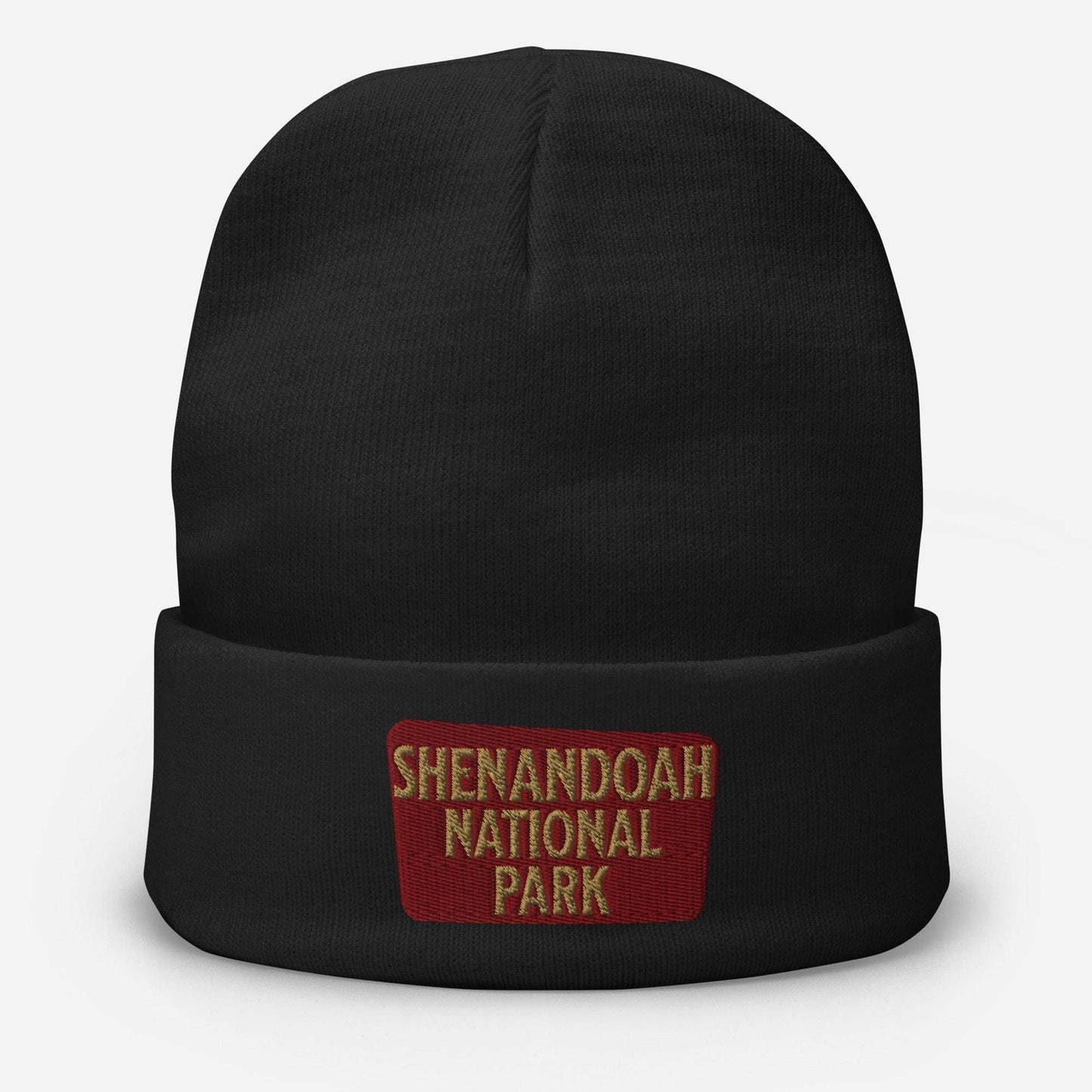 Shenandoah embroidered beanie shown in lifestyle or modeled setting
